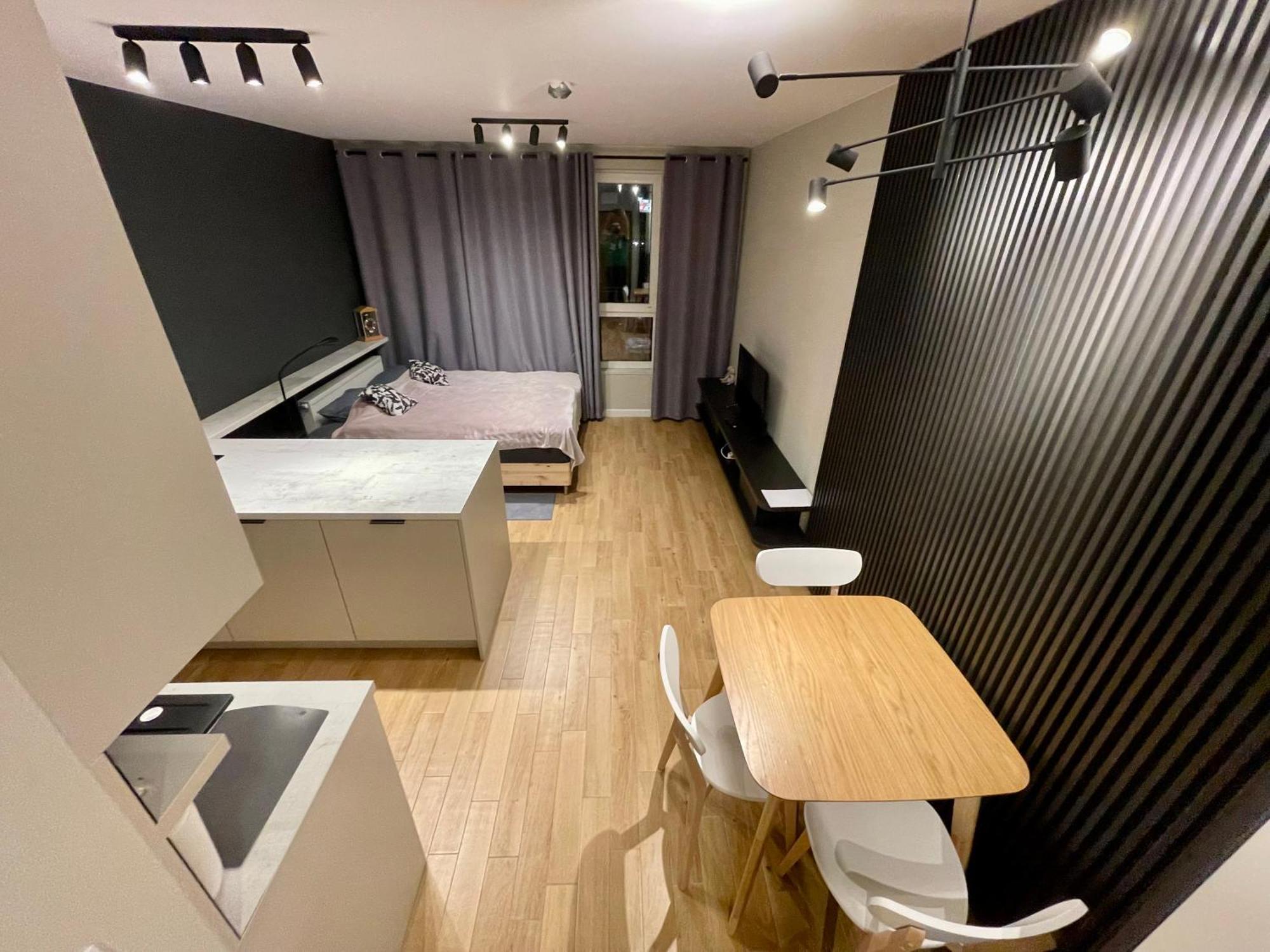 Time&House Pileckiego Przy Centrum Onkologi I Klinice Novum Apartament Na Wylacznosc Pokoj,Sypialnia,Lozko, Lazienka,Kuchnia Appartement Warschau Buitenkant foto