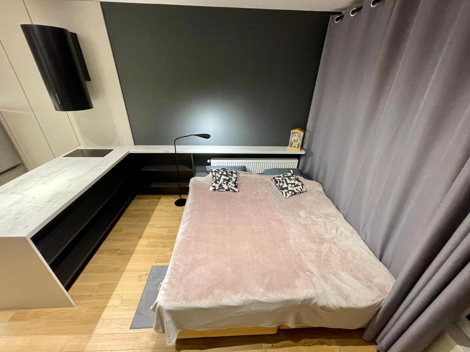Time&House Pileckiego Przy Centrum Onkologi I Klinice Novum Apartament Na Wylacznosc Pokoj,Sypialnia,Lozko, Lazienka,Kuchnia Appartement Warschau Buitenkant foto