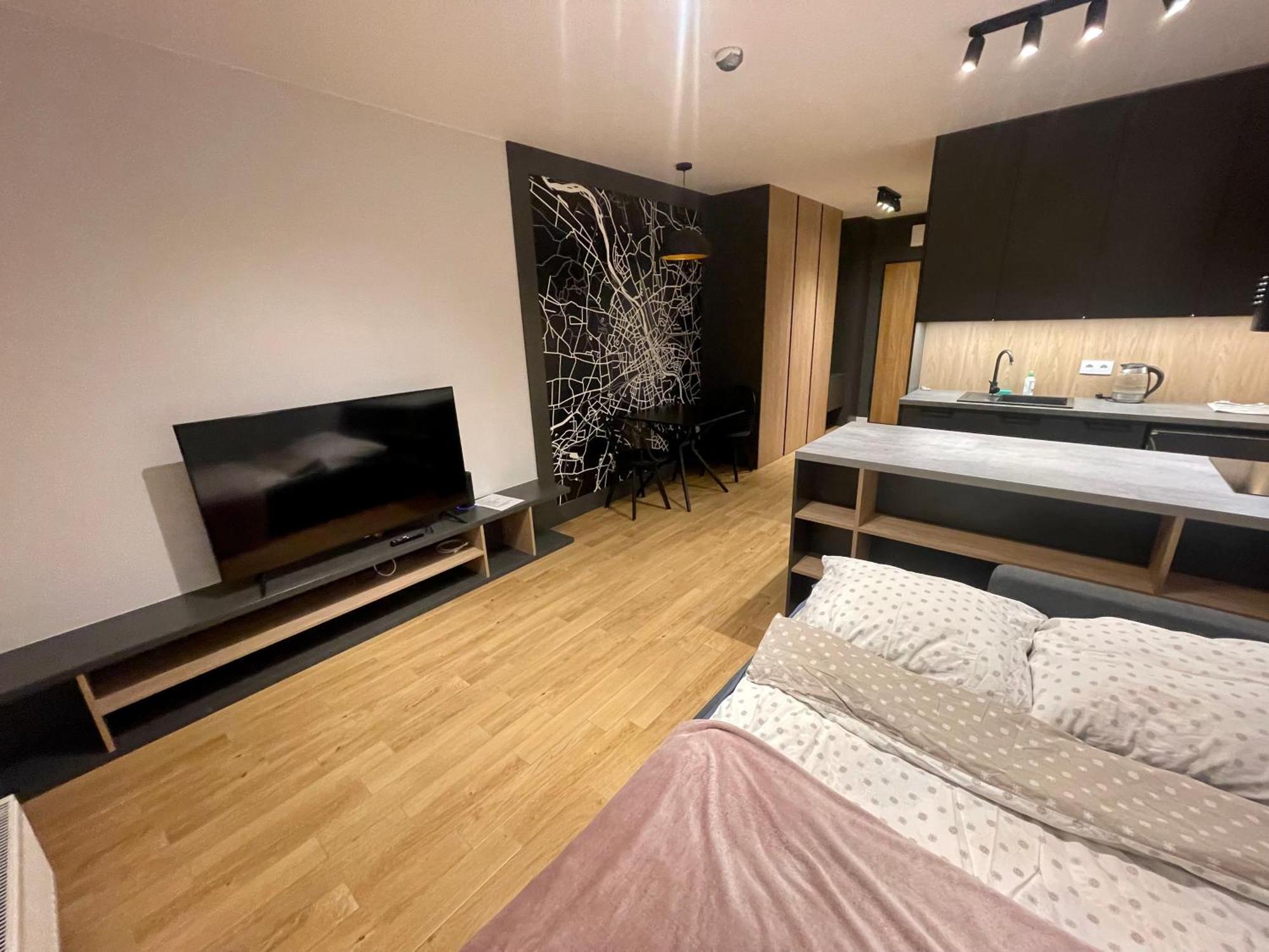 Time&House Pileckiego Przy Centrum Onkologi I Klinice Novum Apartament Na Wylacznosc Pokoj,Sypialnia,Lozko, Lazienka,Kuchnia Appartement Warschau Buitenkant foto
