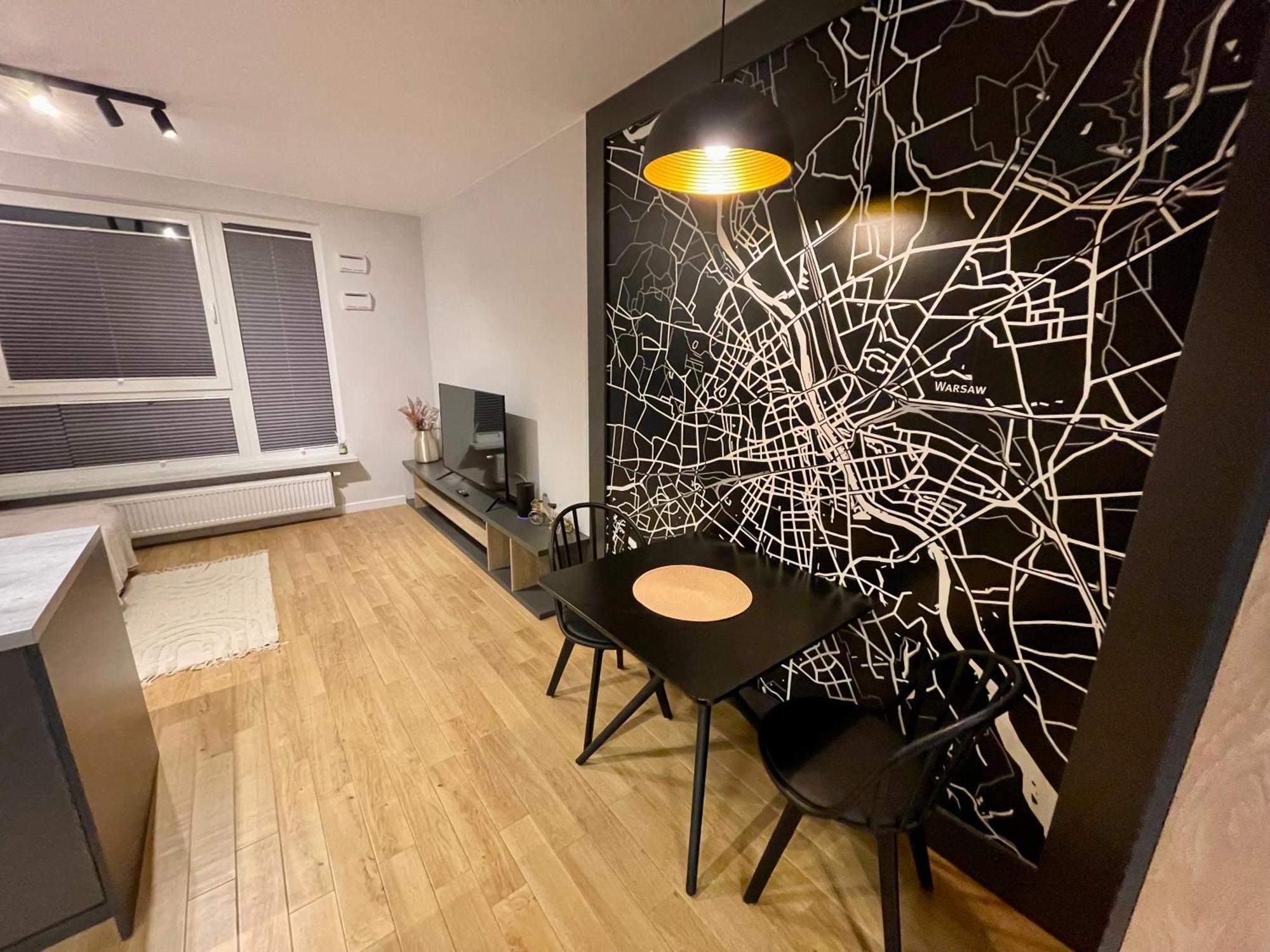 Time&House Pileckiego Przy Centrum Onkologi I Klinice Novum Apartament Na Wylacznosc Pokoj,Sypialnia,Lozko, Lazienka,Kuchnia Appartement Warschau Buitenkant foto